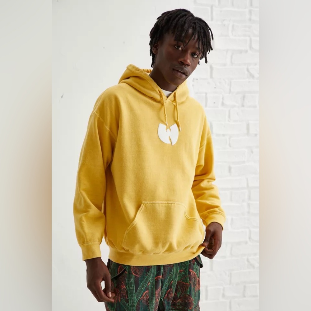 Wu-Tang Clan Protect Ya Neck Pullover Hoodie Sweatshirt Size M